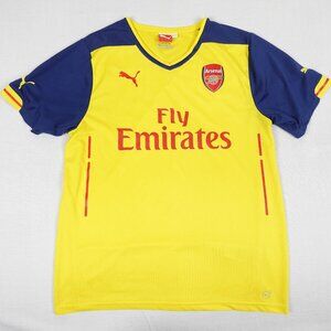 ARSENAL 2014 2015 Football Shirt Jersey Mens Large Puma Soccer Kit